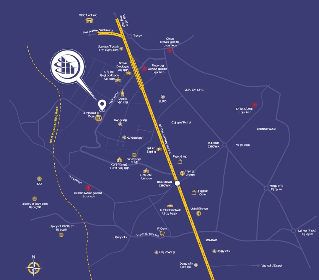 18 Magnitude Punawale Map